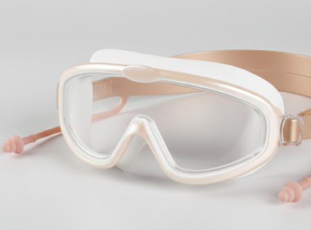 Kids Swim Goggles Anti-Fog Wide View