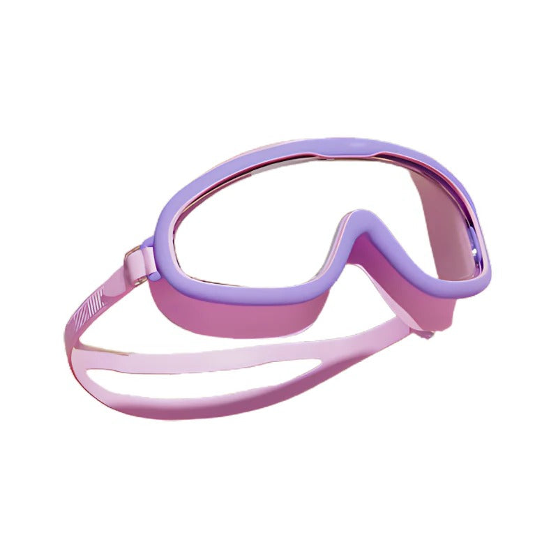 Kids Swim Goggles Anti-Fog Wide View